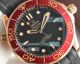 Swiss Copy Omega 8800 Burgundy Red Seamaster Diver 300m James Bond 007 Watch (2)_th.jpg